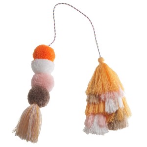 Bogg Bag Bauble - Creamsicle Double Tassel | BWE-456071