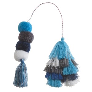 Bogg Bag Bauble - Ocean Double Tassel | LYR-285479