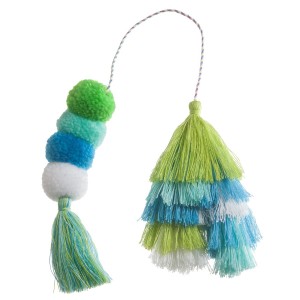 Bogg Bag Bauble - Seaweed Double Tassel | IYW-843157
