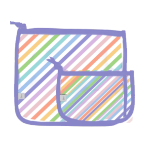 Bogg Bag Decorative Insert - Pastel Stripes | SCA-630451