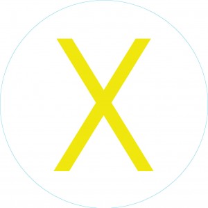 Bogg Bit - Initial "X" | RVB-210496