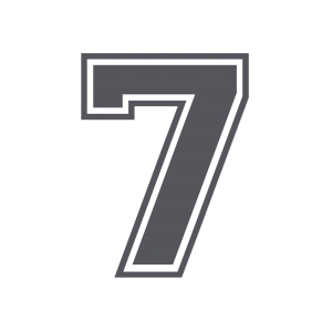 Bogg Bit - Number "7" | ZLD-185094