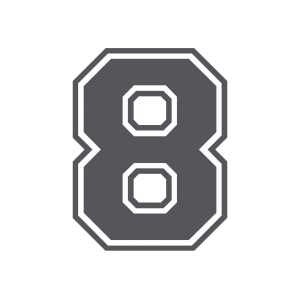 Bogg Bit - Number "8" | ANG-582413